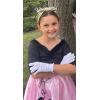 imageNIce Caps Girls ampamp Womens White Stretch Gloves Halloween Kids Costume Parade Special OccasionWhite