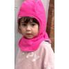imageNIce Caps Kids Fleece Balaclava Face Mask Winter Warm Sherpa LinedFuchsia