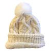 imageNIce Caps Womens Winter Glove Hat Scarf 3 Piece Set Cable Knit Sherpa Lined TouchscreenWinter White Set