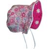 imageNIce Caps Baby Girls Bonnet White Lace Newborn Infant Toddler Sun Hat Special OccasionFuchsiaPrint Reversible