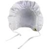 imageNIce Caps Baby Girls Bonnet White Lace Newborn Infant Toddler Sun Hat Special OccasionWhite With Pink Ribbon