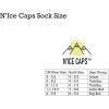 imageNIce Caps Boys Girls and Baby CottonSpandex Crew Gripper Socks  6 Pair PackMulti Pack With Gripper