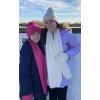 imageNIce Caps Girls Gloves Hat Scarf Winter Kids 3 Piece Set Cable Knit Warm Sherpa LinedBlack Set