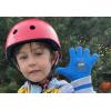 imageNIce Caps Kids Magic Stretch Gloves Mitten 3 Pairs Toddler Boys Girls WinterRobots  BlackNavyRoyal Mittens