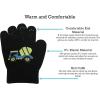 imageNIce Caps Kids Magic Stretch Gloves Mitten 3 Pairs Toddler Boys Girls WinterTrucks  NavyCharcoalBlack