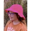 imageNIce Caps Kids Sun Hats UPF 50 UV Protection 2Pack Boys Girls Toddler Adjustable Mesh LinedNeon BlueNeon Green  2 Pack