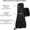 imageNIce Caps Kids Waterproof Snow Mittens Elbow Length Boys Girls Thinsulate Insulated GlovesBlack