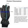 imageNIce Caps Kids Waterproof Winter Thinsulate Warm GlovesBlack Stripe