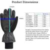 imageNIce Caps Kids Waterproof Winter Thinsulate Warm GlovesCharcoal Melange