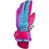 imageNIce Caps Kids Waterproof Winter Thinsulate Warm GlovesFuchsiaPurple Dots