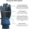 imageNIce Caps Kids Waterproof Winter Thinsulate Warm GlovesNavy