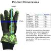 imageNIce Caps Kids Waterproof Winter Thinsulate Warm GlovesNeon Green Digital Camo