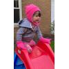imageNIce Caps Toddler Baby Winter Hat Mitten Set  Kids Boys Girls Gloves Fleece Sherpa LinedEars  Gray Mix