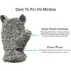 imageNIce Caps Toddler Baby Winter Hat Mitten Set  Kids Boys Girls Gloves Fleece Sherpa LinedEars  Gray Mix