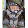 imageNIce Caps Toddler Baby Winter Hat Mitten Set  Kids Boys Girls Gloves Fleece Sherpa LinedNavy 1 Infant