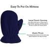 imageNIce Caps Toddler Baby Winter Hat Mitten Set  Kids Boys Girls Gloves Fleece Sherpa LinedNavy