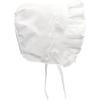 imageNIce Caps Baby Girls Bonnet White Lace Newborn Infant Toddler Sun Hat Special OccasionWhite With Piping Crown