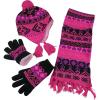 Fuchsia/Black/Neon Pink