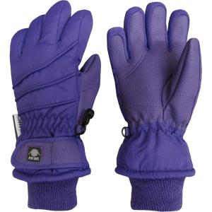 imageNIce Caps Kids Waterproof Winter Thinsulate Warm GlovesDark Purple
