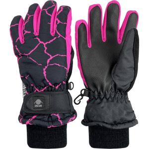 imageNIce Caps Kids Waterproof Winter Thinsulate Warm GlovesPink Lava