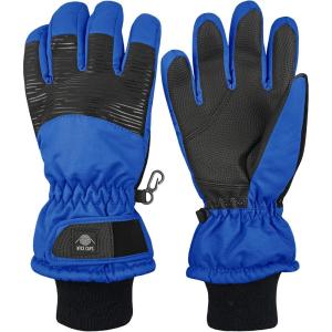 imageNIce Caps Kids Waterproof Winter Thinsulate Warm GlovesRoyal Blue Stripe