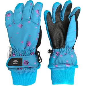 imageNIce Caps Kids Waterproof Winter Thinsulate Warm GlovesTurquoise Snow