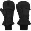 imageNIce Caps Kids Fingerless Glove Mitten Converter Winter Warm Thinsulate LinedBlack Solid