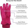imageNIce Caps Kids Waterproof Snow Gloves Cute Animals Warm Winter ThinsulateMonkey Fuchsia