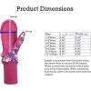 imageNIce Caps Kids Waterproof Snow Mittens Cold Weather Thinsulate InsulatedFuchsia Dots