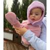 imageNIce Caps Kids Waterproof Snow Mittens Cold Weather Thinsulate InsulatedFuchsia Pixel Print