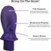imageNIce Caps Kids Waterproof Snow Mittens Cold Weather Thinsulate InsulatedPurple