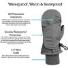 imageNIce Caps Kids Waterproof Snow Mittens Cold Weather Thinsulate InsulatedPurple