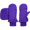imageNIce Caps Kids Waterproof Snow Mittens Cold Weather Thinsulate InsulatedPurple