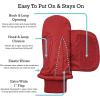 imageNIce Caps Kids Waterproof Snow Mittens Cold Weather Thinsulate InsulatedRed