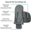 imageNIce Caps Kids Waterproof Snow Mittens Cold Weather Thinsulate InsulatedSilver