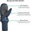 imageNIce Caps Kids Waterproof Snow Mittens Cute Animals Boys Girls Cold Weather ThinsulateNavy