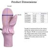 imageNIce Caps Kids Waterproof Snow Mittens Cute Animals Boys Girls Cold Weather ThinsulatePink