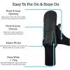 imageNIce Caps Kids Waterproof Snow Mittens Long Cuff Boys Girls Thinsulate Insulated GlovesBlack