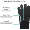 imageNIce Caps Little Kids Fleece Gloves Winter Warm Sherpa Lined EasyOn BoysBlack