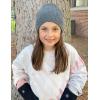 imageNIce Caps Little Kids Winter Gloves Cable Knit Warm Sherpa Lining GirlsBlack
