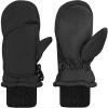 imageNIce Caps Kids Waterproof Snow Mittens Cold Weather Thinsulate InsulatedBlack