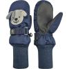 imageNIce Caps Kids Waterproof Snow Mittens Cute Animals Boys Girls Cold Weather ThinsulateNavy
