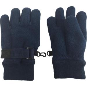 imageNIce Caps Little Kids Fleece Gloves Winter Warm Sherpa Lined EasyOn BoysNavy