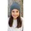 imageNIce Caps Kids Beanie Hats 2Pack Double Layered Knit Winter Warm Boys GirlsGreyBlack Pack