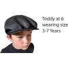 imageNIce Caps Kids Classic Newsboy Driver Sun CapBlack