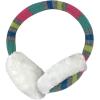 imageNIce Caps Kids Earmuffs Girls Winter Warm Adjustable Soft Plush PaddedRainbow Design