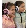 imageNIce Caps Kids Earmuffs Girls Winter Warm Adjustable Soft Plush PaddedWinter White Hearts