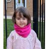 imageNIce Caps Kids Fleece Neck Gaiter Warm Soft Sherpa Lining Winter Cold WeatherBlack