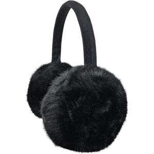 imageNIce Caps Kids Earmuffs Girls Winter Warm Adjustable Soft Plush PaddedBlack