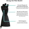 imageNIce Caps Little Kids 100 Gram Thinsulate Elbow Length Waterproof Snow GlovesBlack
